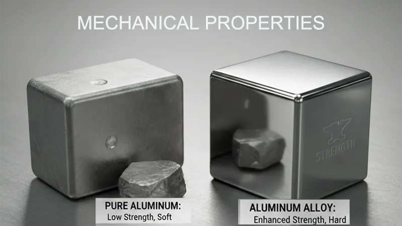 Mechanical properties of aluminum alloys Mechanical properties of aluminum alloys