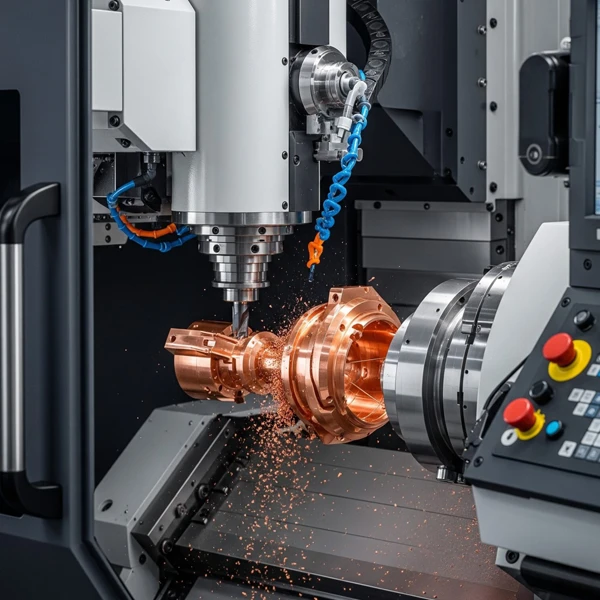 CNC Milling copper