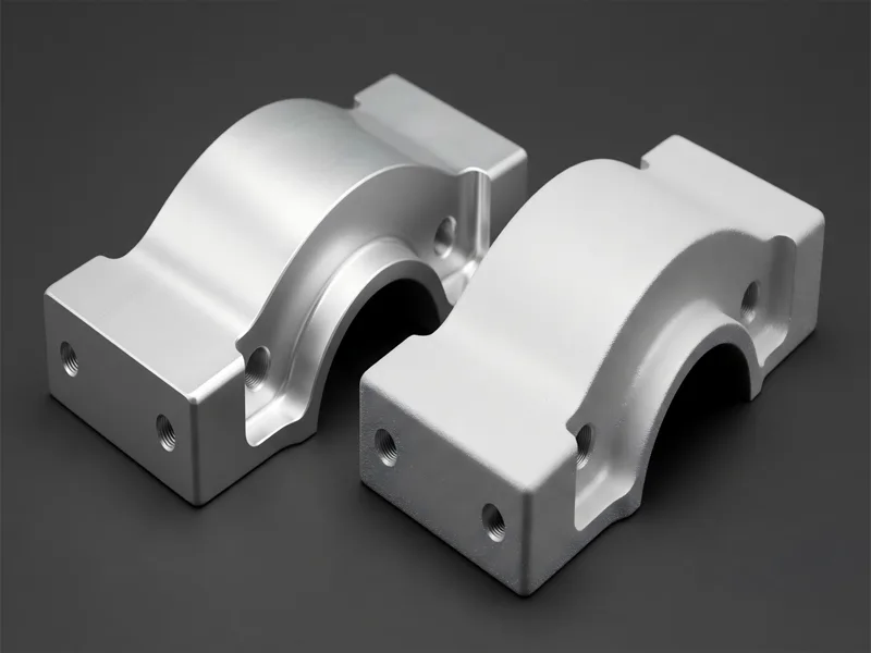 Before and after sandblasting