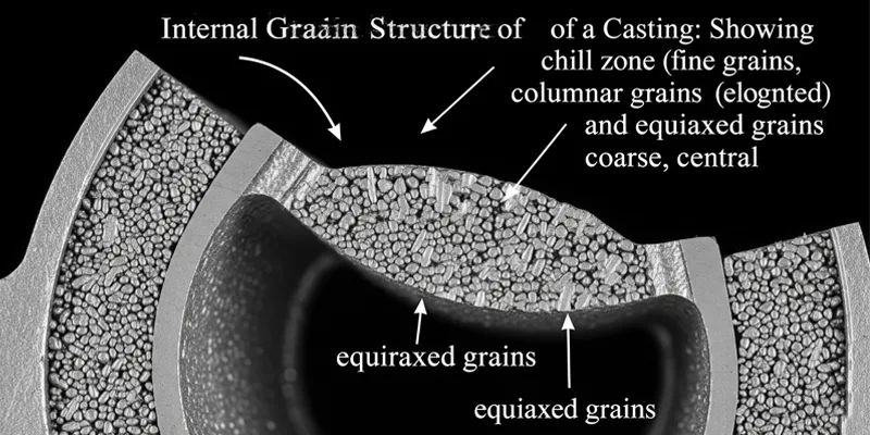Casting properties Internal grain structure Casting properties Internal grain structure