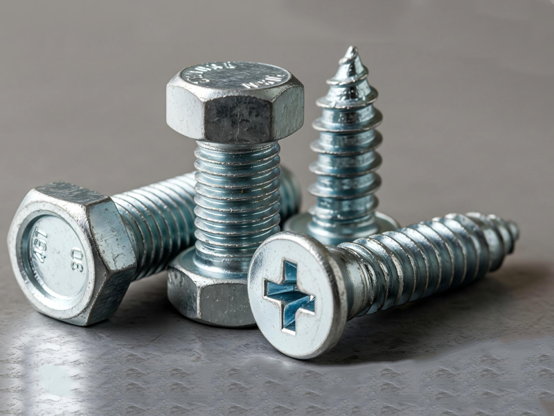 Galvanized steel fasteners Galvanized steel fasteners