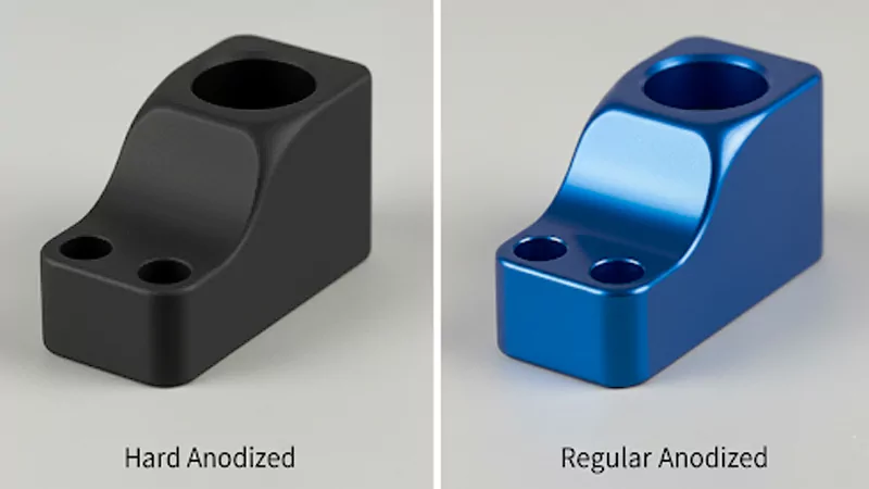Hard anodized vs regular anodized aluminum Hard anodized vs regular anodized aluminum