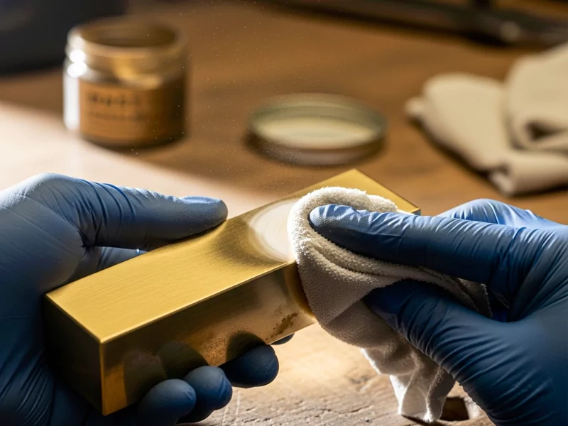 How to polish brass hardware