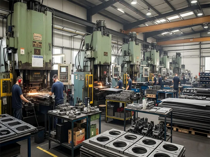 Sheet metal stamping