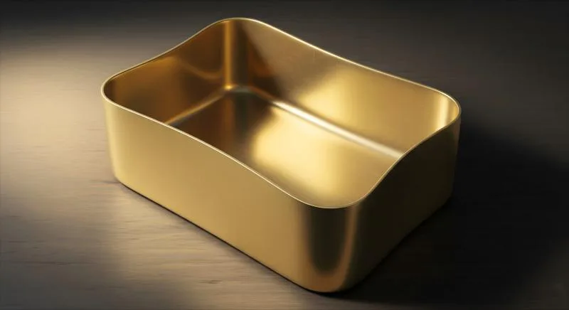 deep drawing brass box deep drawing brass box