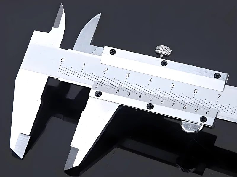 how to read vernier caliper reading