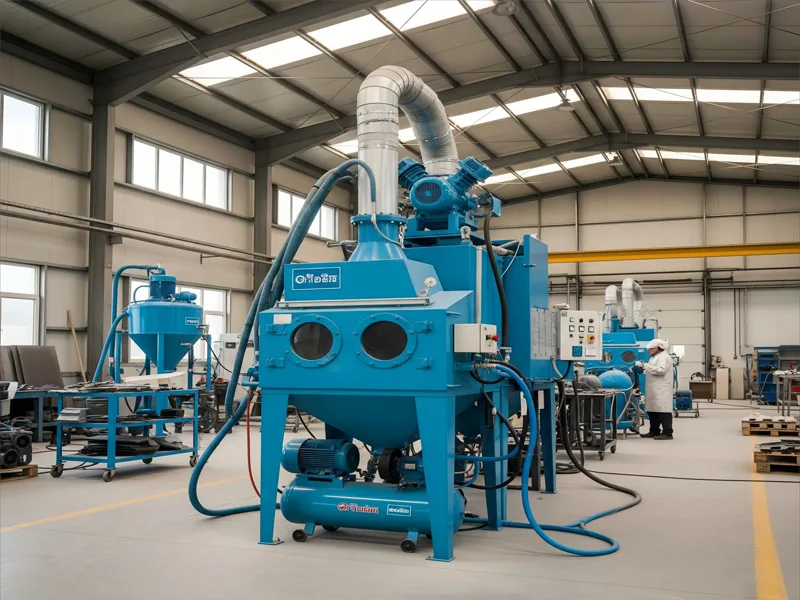 sandblasting workshop