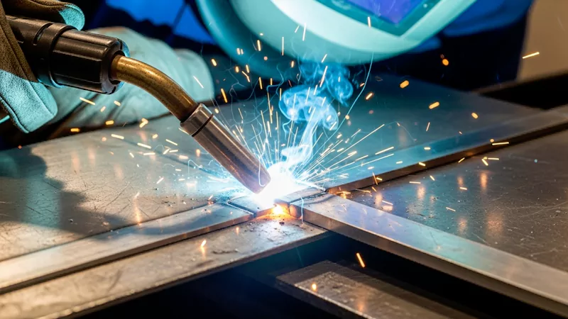 Attach the aluminum to the steel using a bimetallic transition insert Attach-the-aluminum-to-the-steel-using-a-bimetallic-transition-insert
