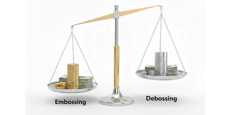 Embossing vs Debossing Costs Embossing vs Debossing Costs