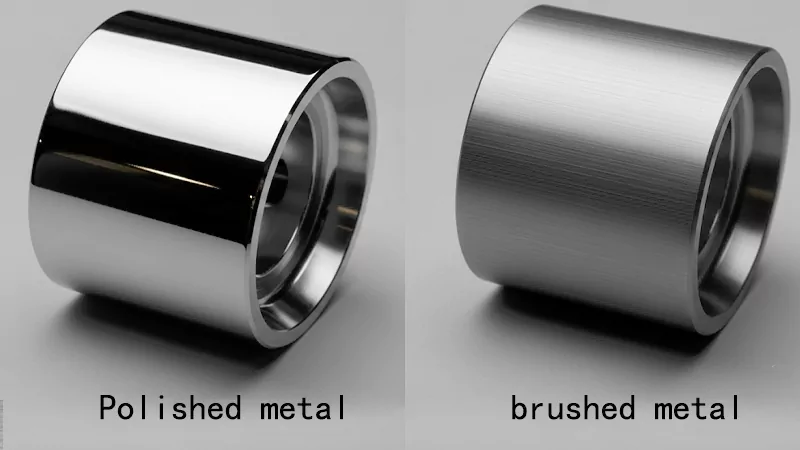Polished vs. Brushed Polished vs. Brushed
