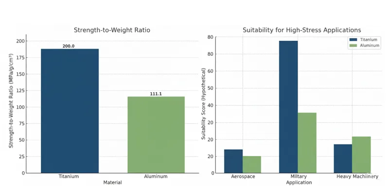 Strength comparison of titanium and aluminum Strength-comparison-of-titanium-and-aluminum
