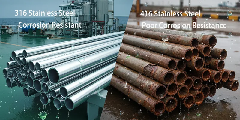 316 and 416 stainless steel corrosion resistance 316 and 416 stainless steel corrosion resistance