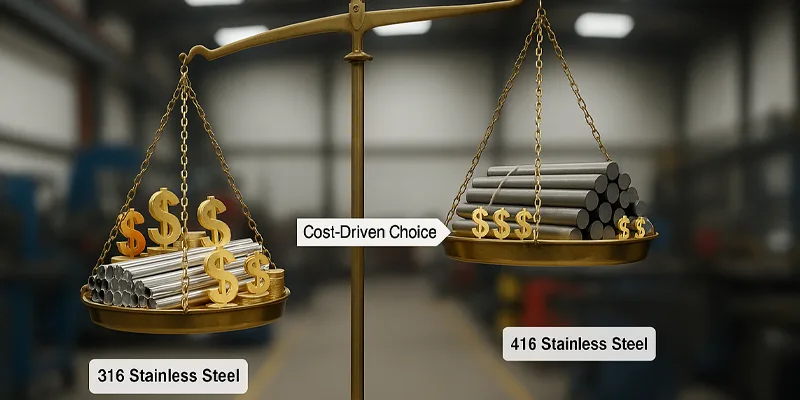 316 and 416 stainless steel cost comparison 316 and 416 stainless steel cost comparison