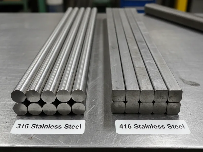 316 vs 416 Stainless Steel