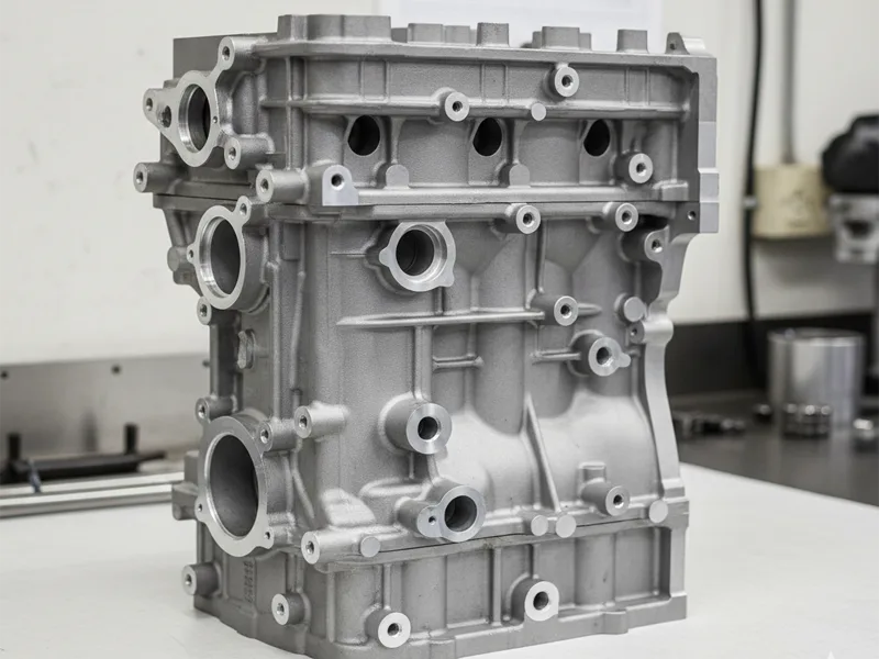 Aluminum die casting automobile engine cylinder parts Aluminum die-casting automobile engine cylinder parts