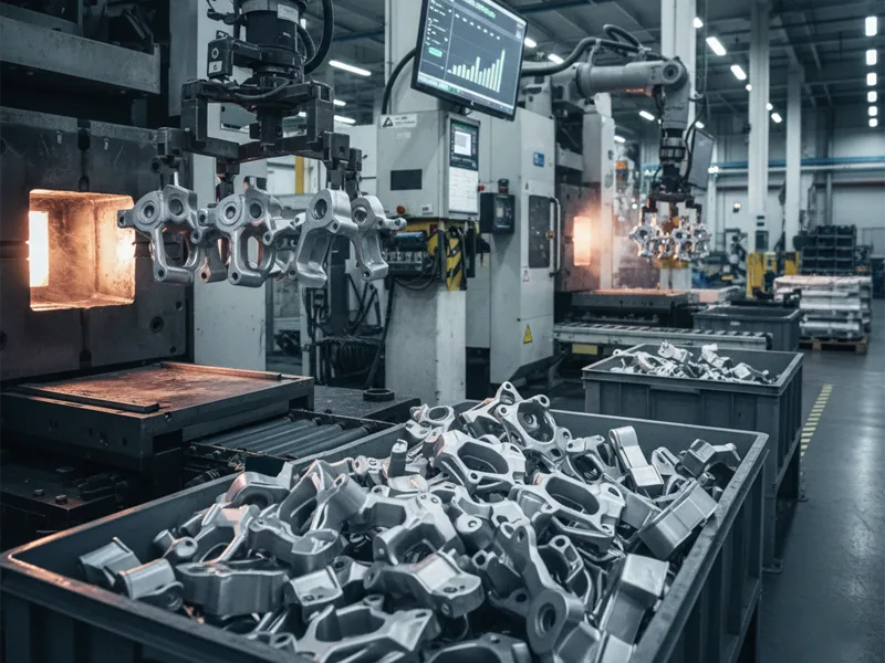 Aluminum die casting production efficiency Aluminum die casting production efficiency