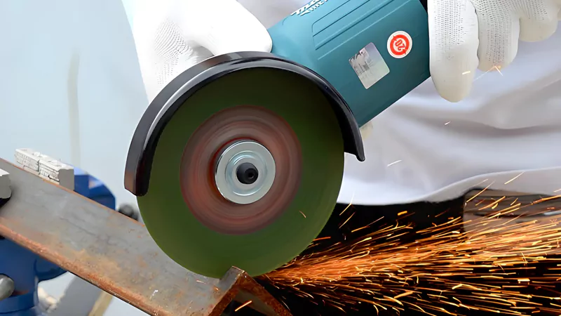 Angle Grinder cutting Angle Grinder cutting