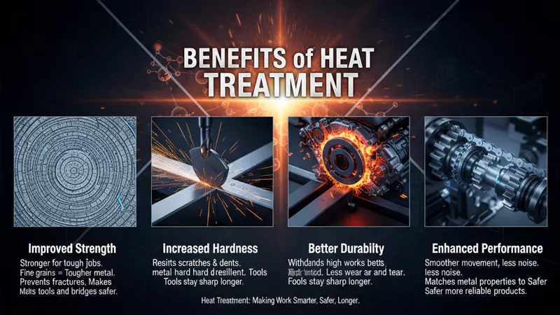Benefits of Heat Treatment Benefits of Heat Treatment