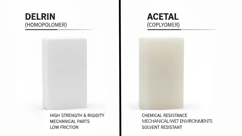 Delrin vs Acetal