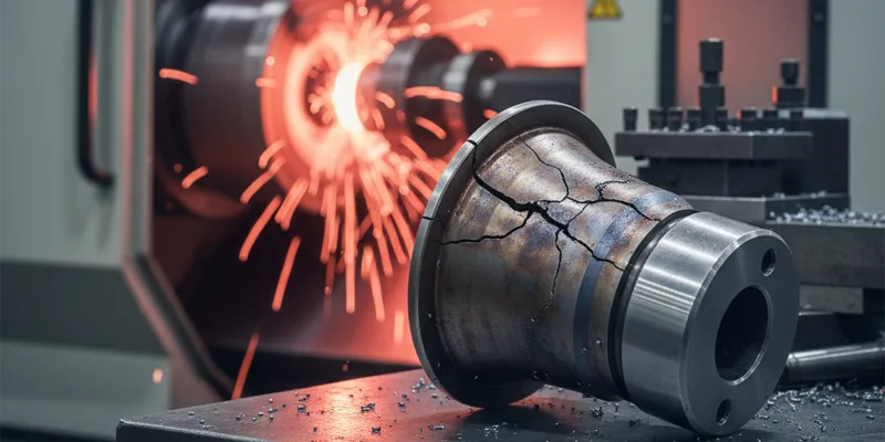Effects of high heat during hard turning Effects of high heat during hard turning