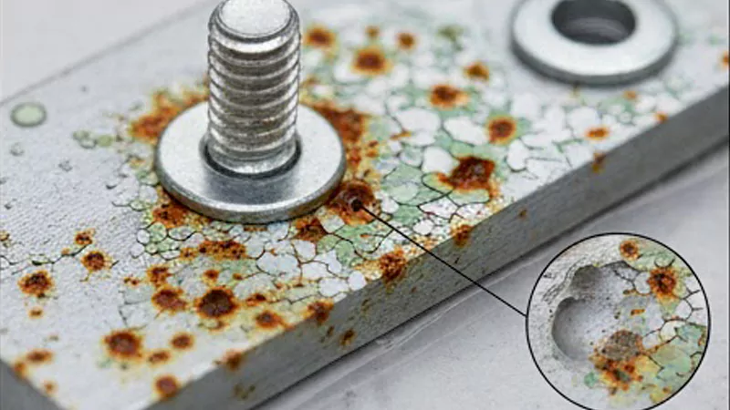 Identify Galvanic Corrosion Identify Galvanic Corrosion