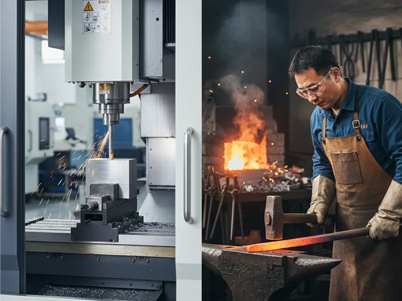 Machining vs Forging