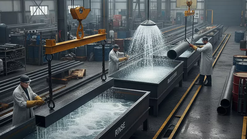 Preparation galvanizing Preparation galvanizing