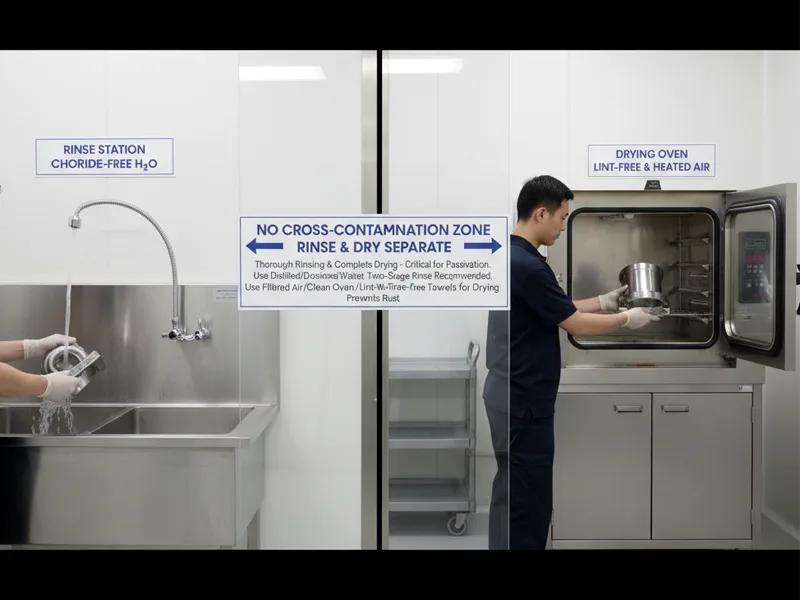 Rinse Thoroughly and Dry Thoroughly Rinse Thoroughly and Dry Thoroughly