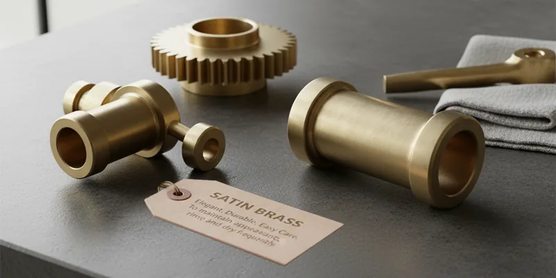 Satin Brass Satin Brass