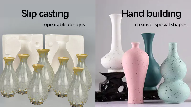 The choice between injection molding and handcrafting The choice between injection molding and handcrafting