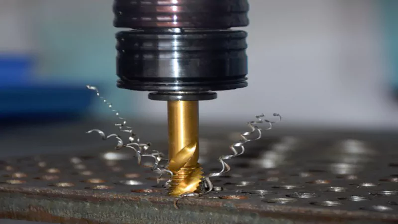 Top tapping hole drilling Top tapping hole drilling