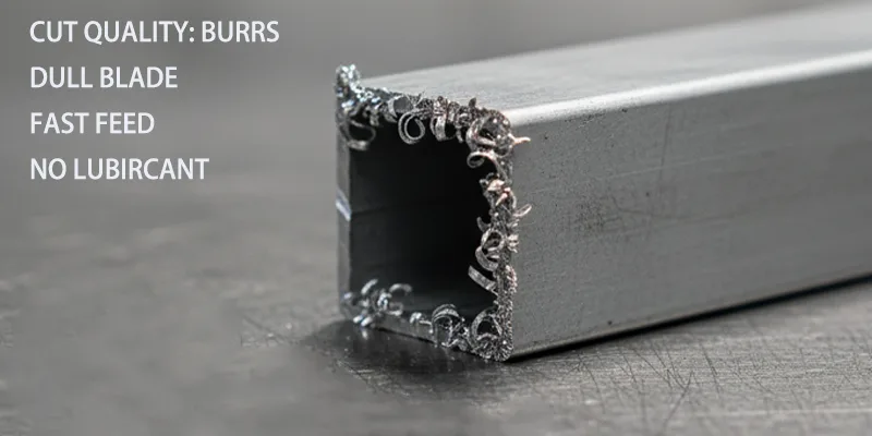 cut aluminum extrusions Burrs on Edges cut aluminum extrusions Burrs on Edges