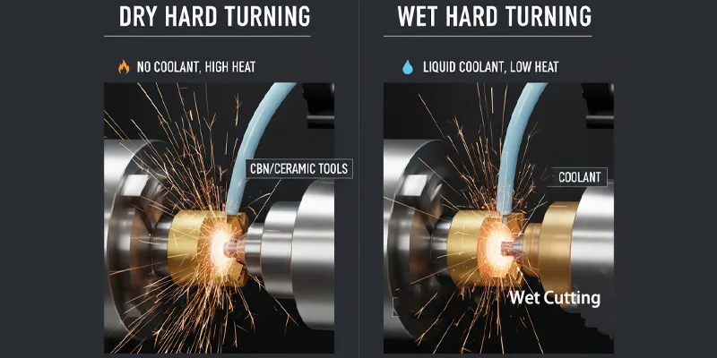 dry and wet coolant in hard turning dry and wet coolant in hard turning