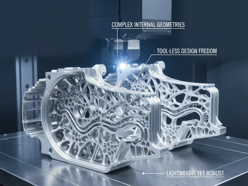 Direct laser metal sintering for manufacturing complex parts Direct laser metal sintering for manufacturing complex parts