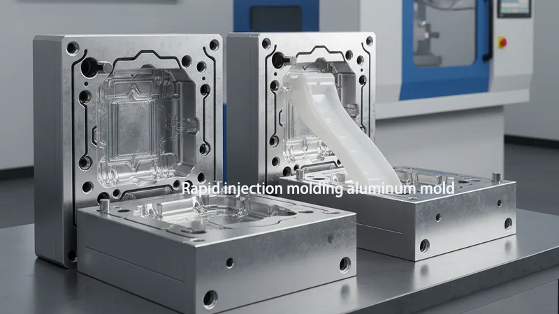 Rapid injection molding aluminum mold