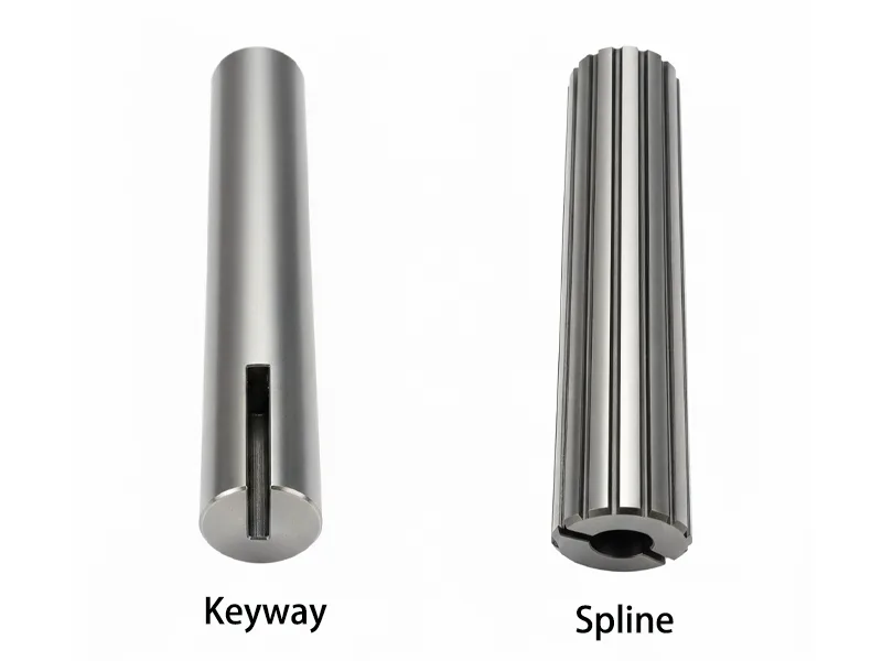 Spline vs Keyway
