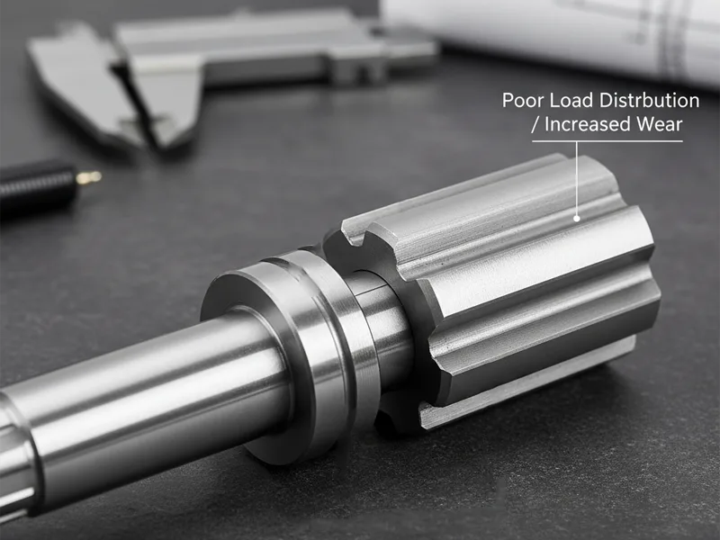 Straight Sided Spline Teeth Straight-Sided Spline Teeth
