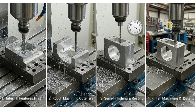 Machining Order for Thin Walls