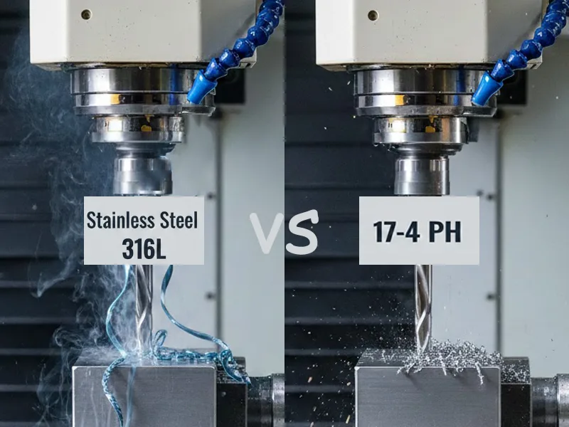 Machining Stainless Steel 316L vs 17 4 PH Machining Stainless Steel 316L vs 17-4 PH