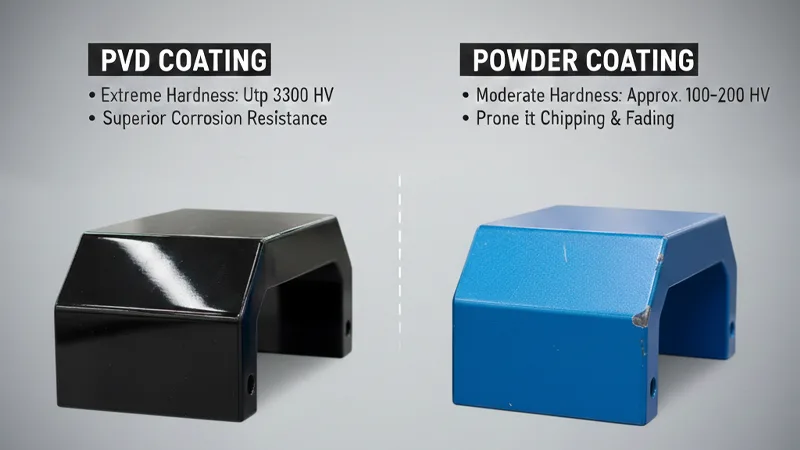 PVD vs. Powder Coating PVD vs. Powder Coating