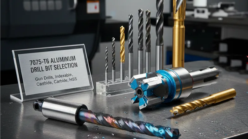 Sélection d'outils pour l'alliage d'aluminium 7075