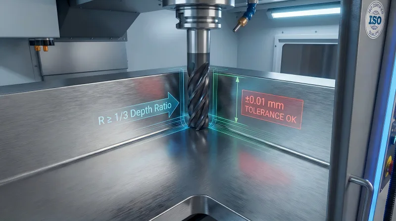 internal radius design