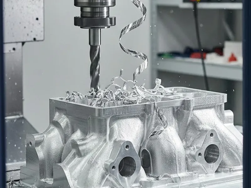 Machining Process for Aluminum Manifolds