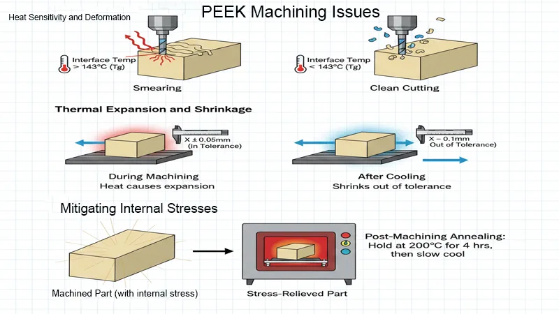 PEEK Machining Issues PEEK PEEK Machining Issues PEEK