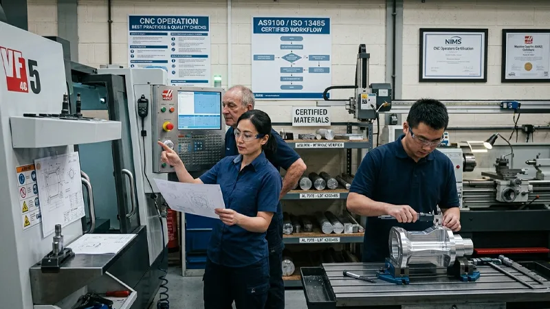 CNC Machining Certifications CNC Machining Certifications