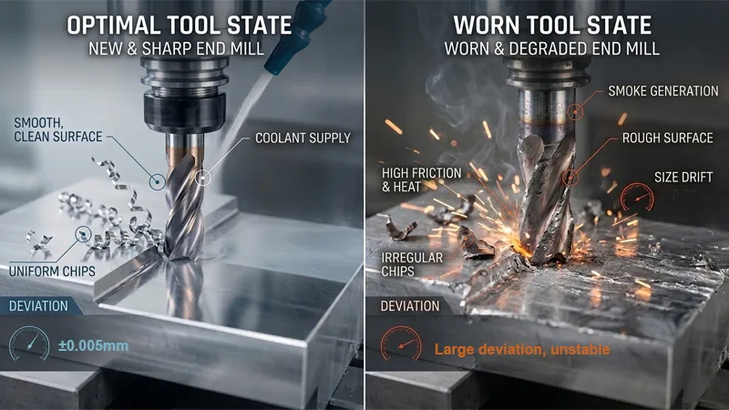 Cutting Tool Tribology and Wear Compensation
