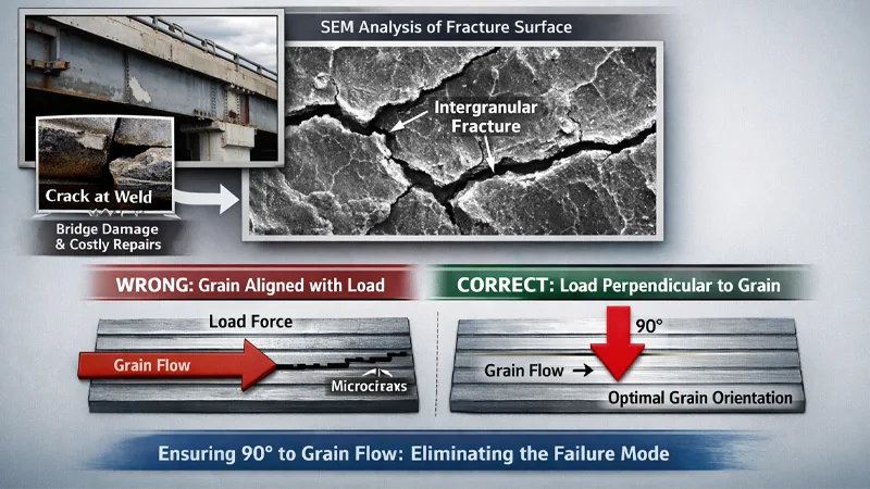 Failure from Misaligned Grain Failure from Misaligned Grain