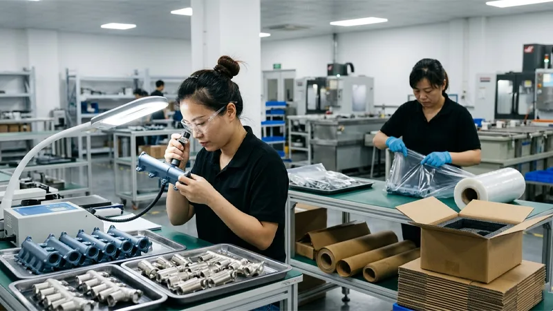 Metal Parts Surface Treatment Inspection Metal Parts Surface Treatment Inspection