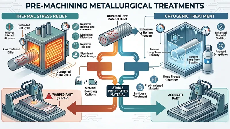 Pre-Machining Metallurgical Treatments