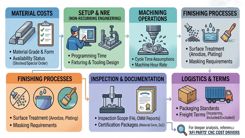 Cost transparency and quoting